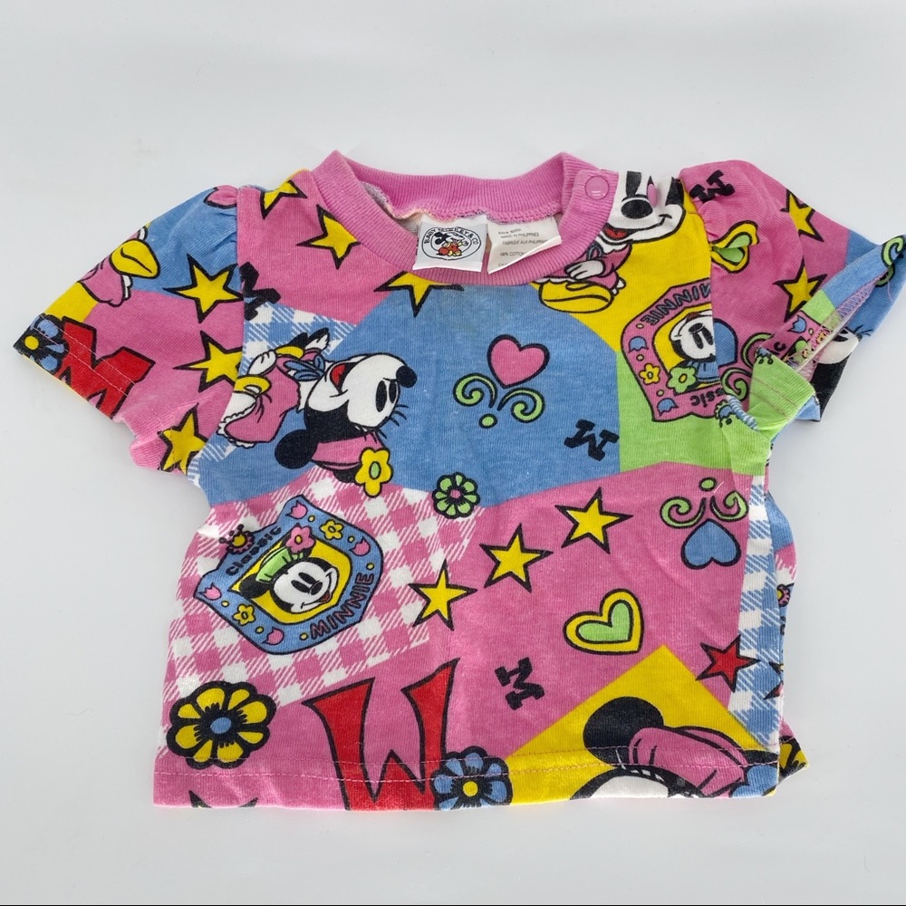 Vintage baby tee- Mickey Mouse